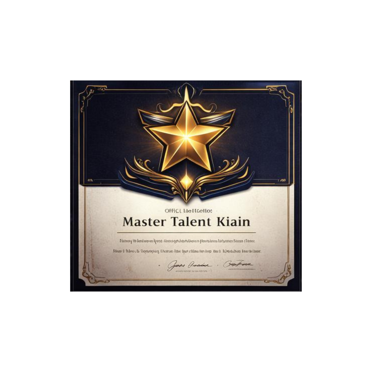 Magnificent palace representing achievement and success